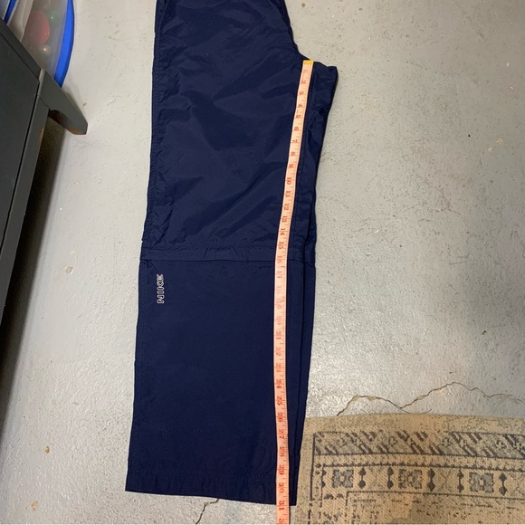VTG Nike Windbreaker Nylon Track pant Wide Leg Convertible Zip Off Shorts Sz L - Picture 14 of 16